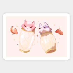 Cute Canopic Jars Magnet